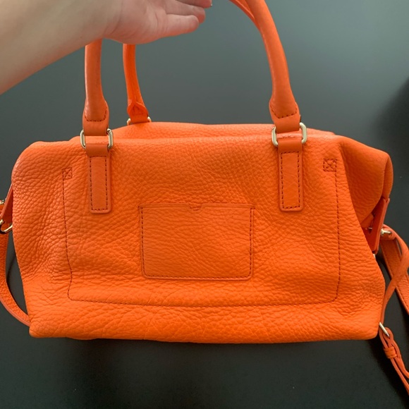 Kate spade leather orange crossbody purse - Picture 3 of 11